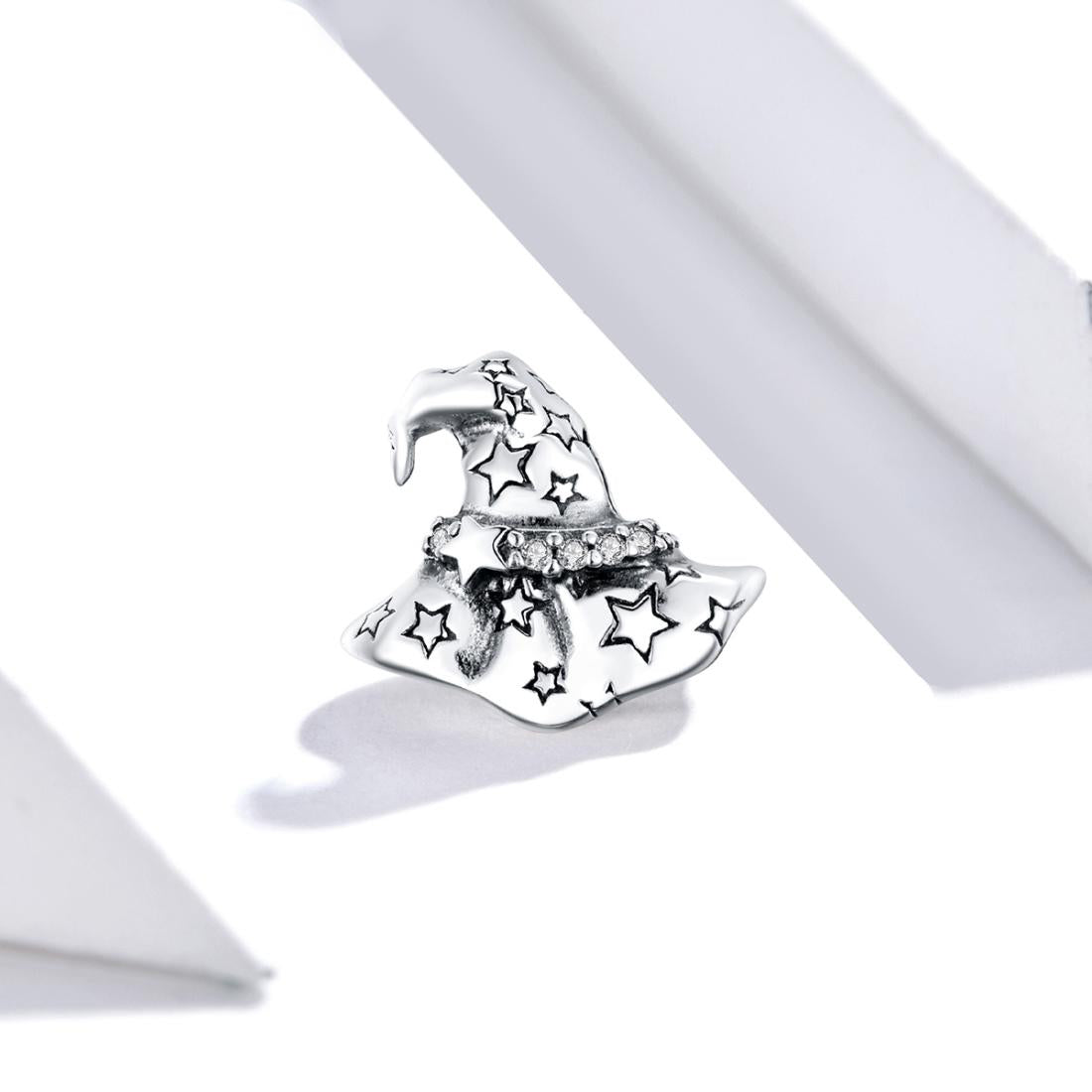 925 Sterling Silver Witch Hat Beads For Diy Bracelets & Necklaces 3