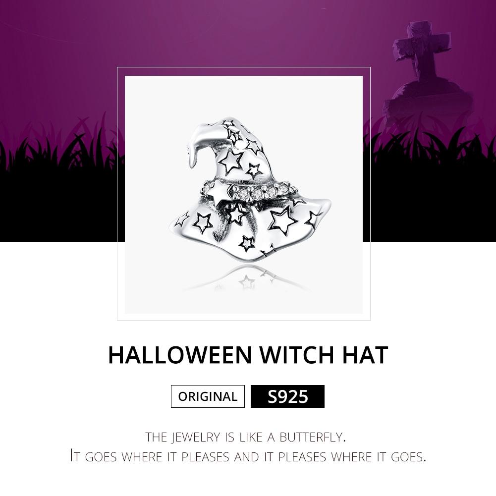 925 Sterling Silver Witch Hat Beads For Diy Bracelets & Necklaces 4