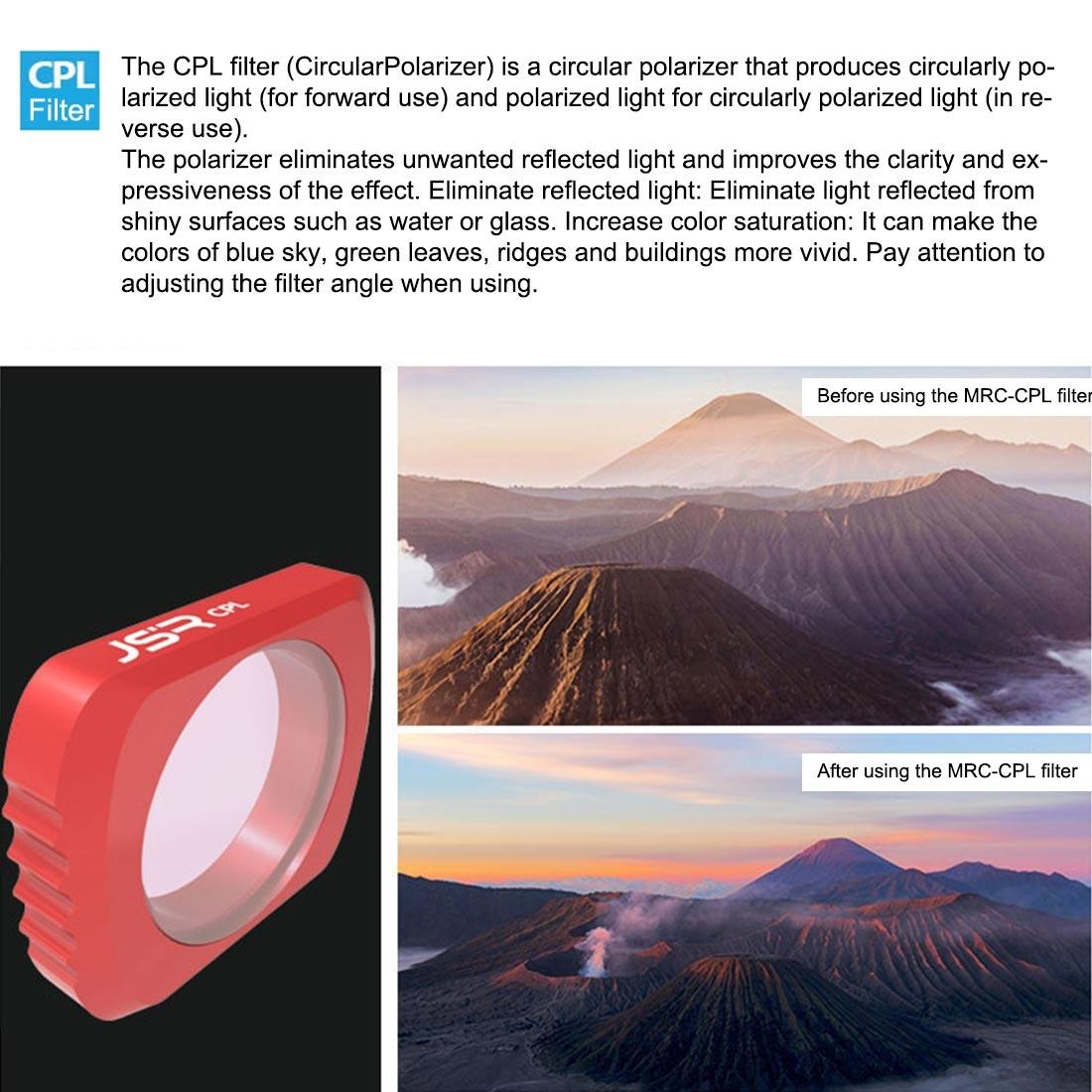 3-in-1 Hd Slim Lens Filter for Dji Pocket - Cpl Nd8 and Nd16 8