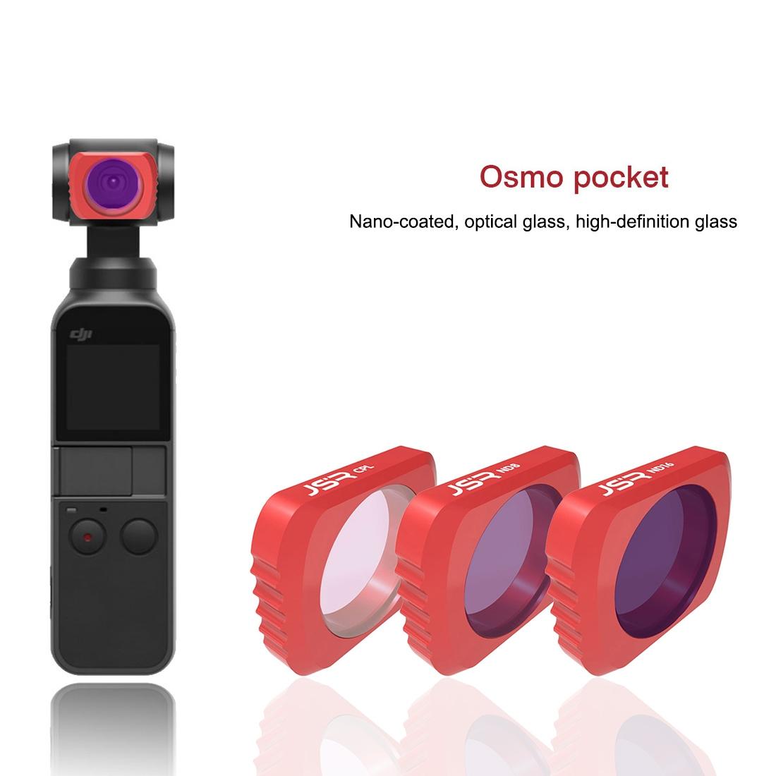 3-in-1 Hd Slim Lens Filter for Dji Pocket - Cpl Nd8 and Nd16 10