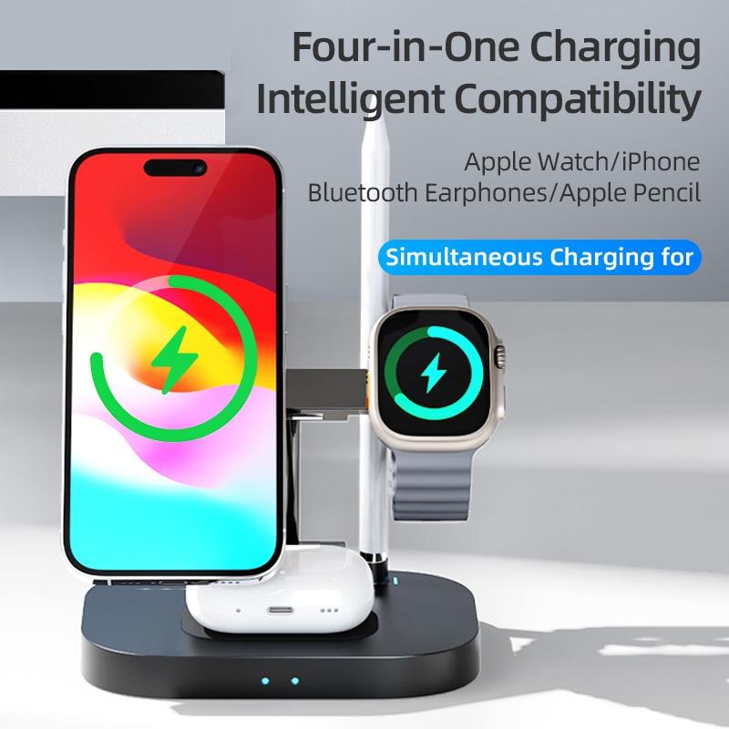 4 In 1 Foldable Wireless Charger Stand 5
