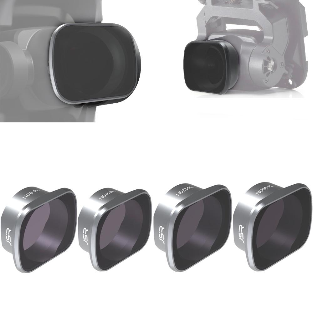 4-in-1 Lens Filter Set for Dji Fpv Drone - Aluminum Alloy Frame