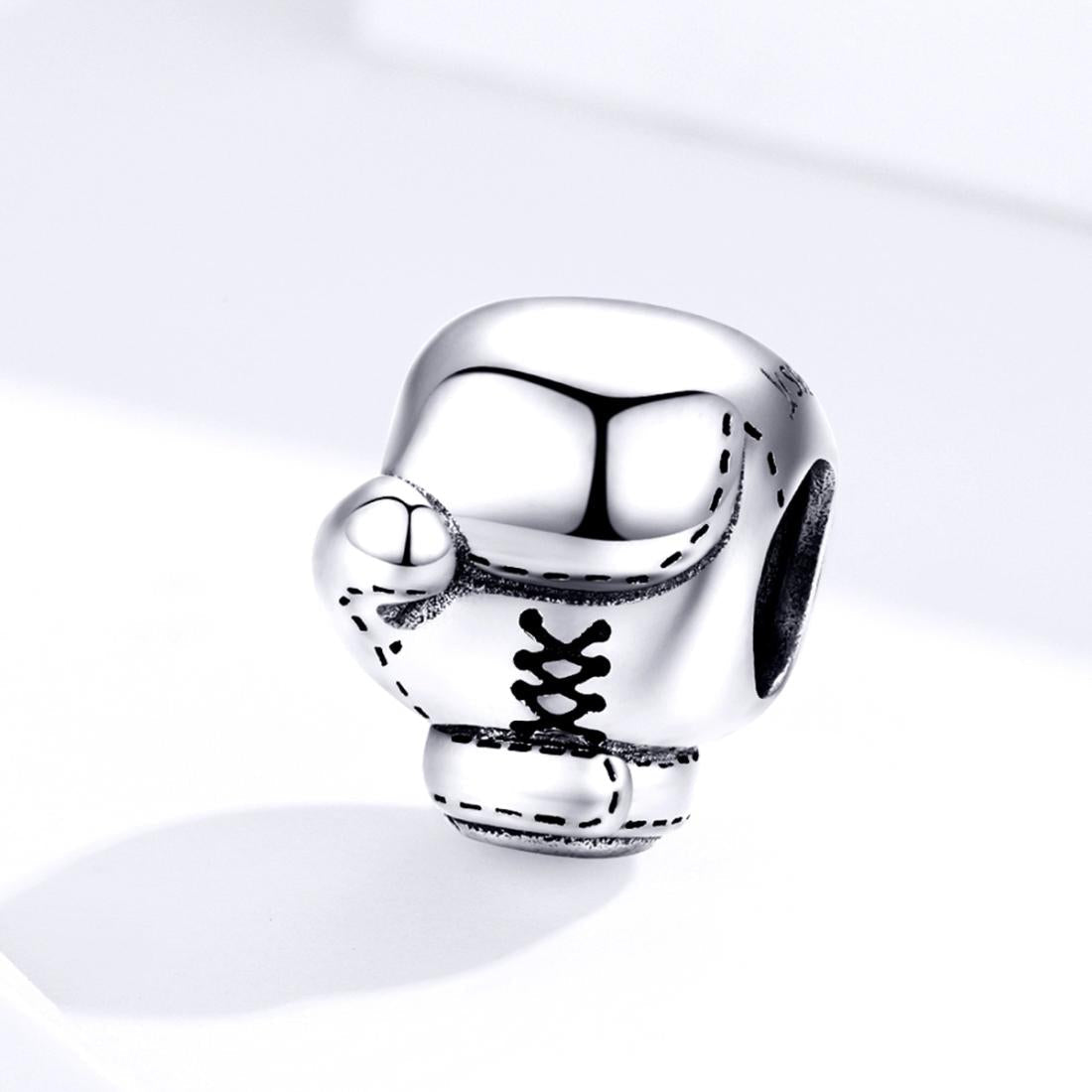 925 Sterling Silver Beaded Diy Boxing Bracelet 4