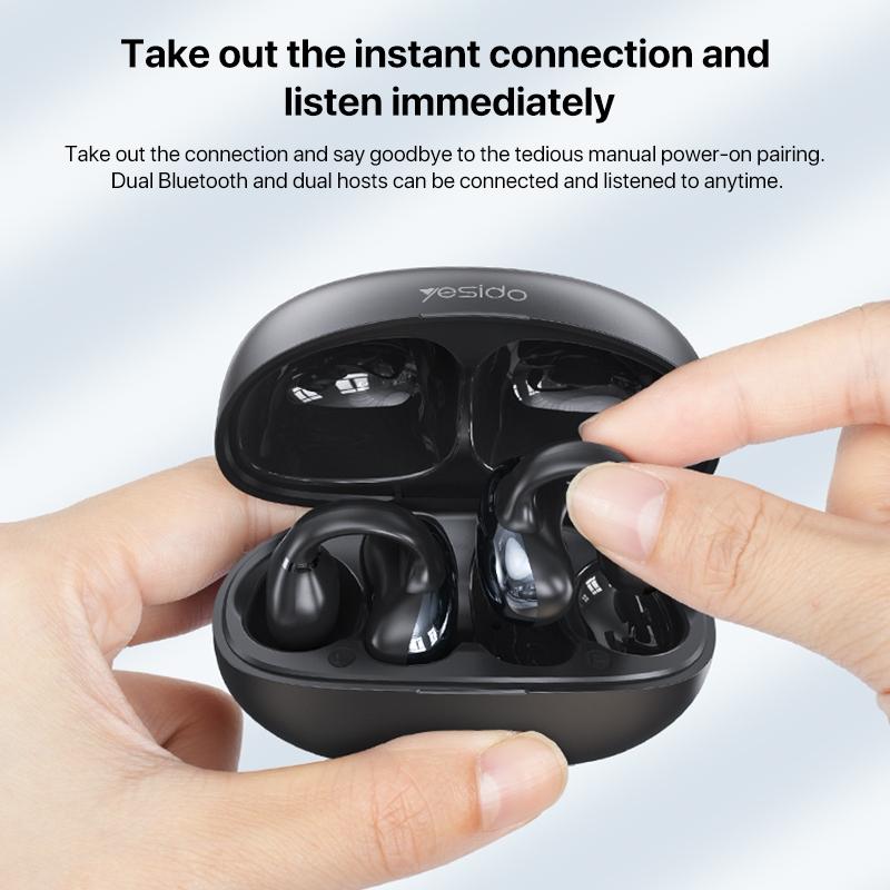 Wireless Ear Clip Earphone with Bluetooth 5.3 for Air Conduction 4