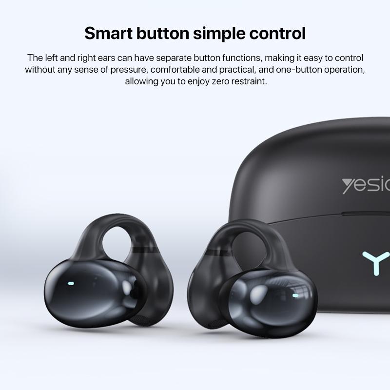 Wireless Ear Clip Earphone with Bluetooth 5.3 for Air Conduction 5