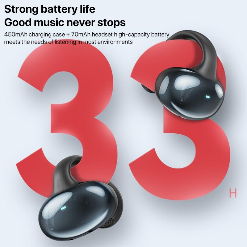 Wireless Ear Clip Earphone with Bluetooth 5.3 for Air Conduction 13