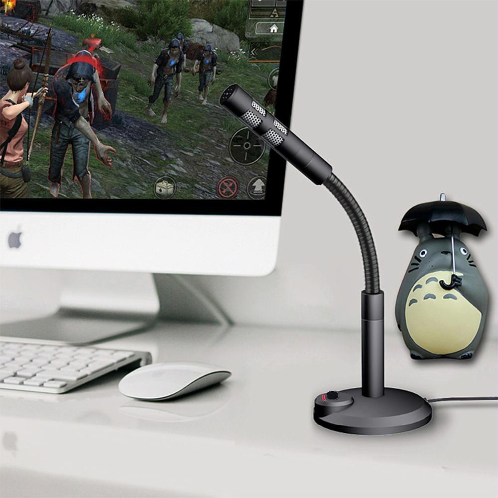 Usb Gaming Condenser Microphone For Computer - Mini Microphone With Voice Changer 4