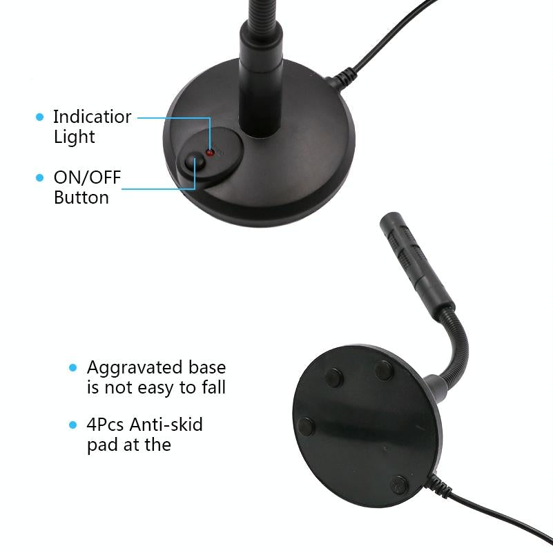 Usb Gaming Condenser Microphone For Computer - Mini Microphone With Voice Changer 7