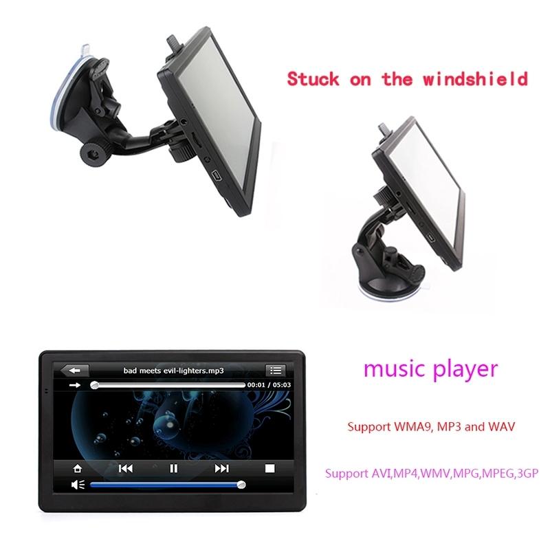 7 Inch Car Gps Navigator 8G + 128M Capacitive Screen Fm / Tf Germany Map 5