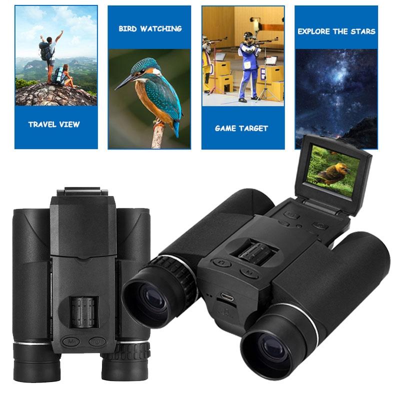 10x25 Zoom Binocular Telescope with Hd Digital Camera and 1.5 Lcd Screen - Black 7