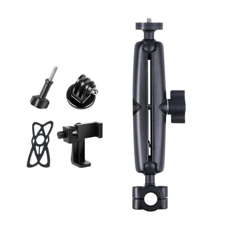 25mm Ballhead Car Seat Mount for Action Cameras with Phone Clamp and Anti-lost Case 3