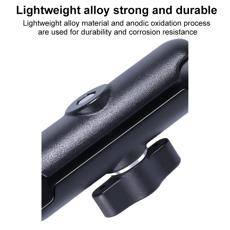 25mm Ballhead Car Seat Mount for Action Cameras with Phone Clamp and Anti-lost Case 9