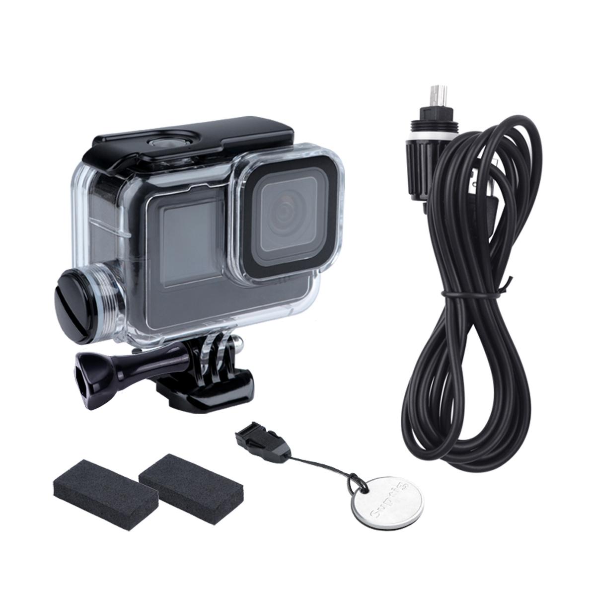 Waterproof Housing Case for Gopro Hero10 / 9 with Buckle Mount and Charging Compatibility 7