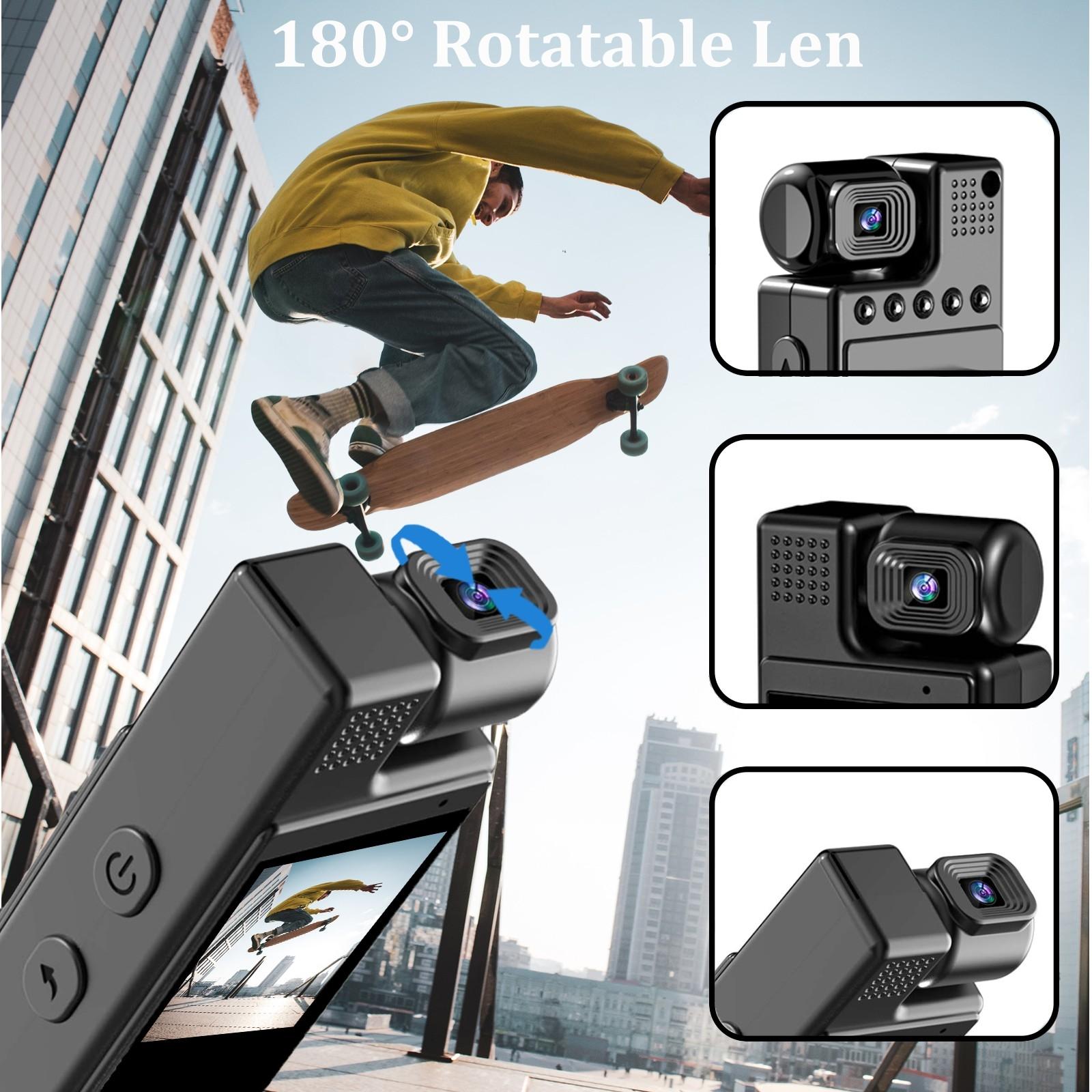 Professional 1080P Hd Action Camcorder - Black 3