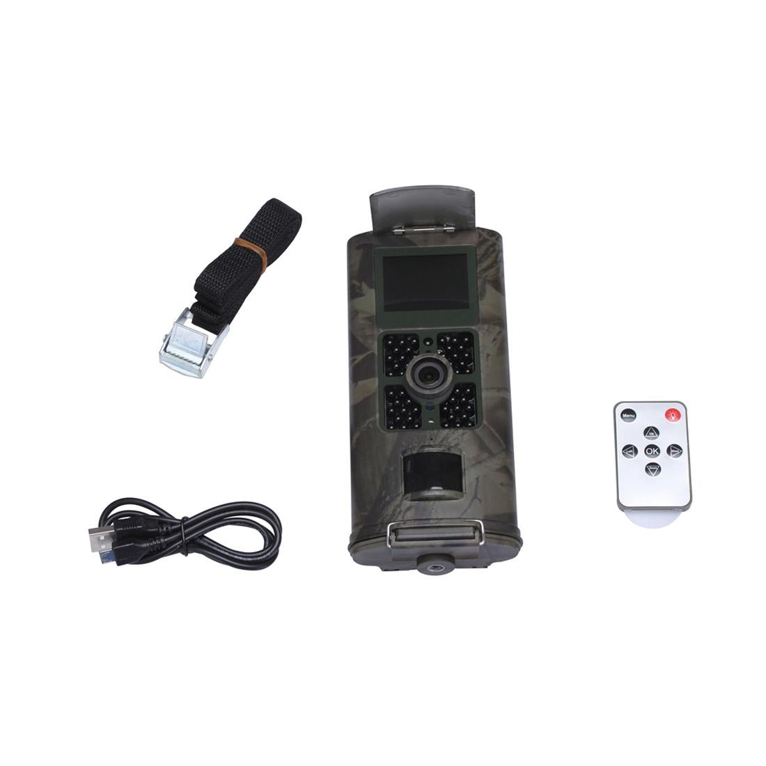 16Mp Waterproof Trail Camera With Night Vision And Wide Angle Lcd 7