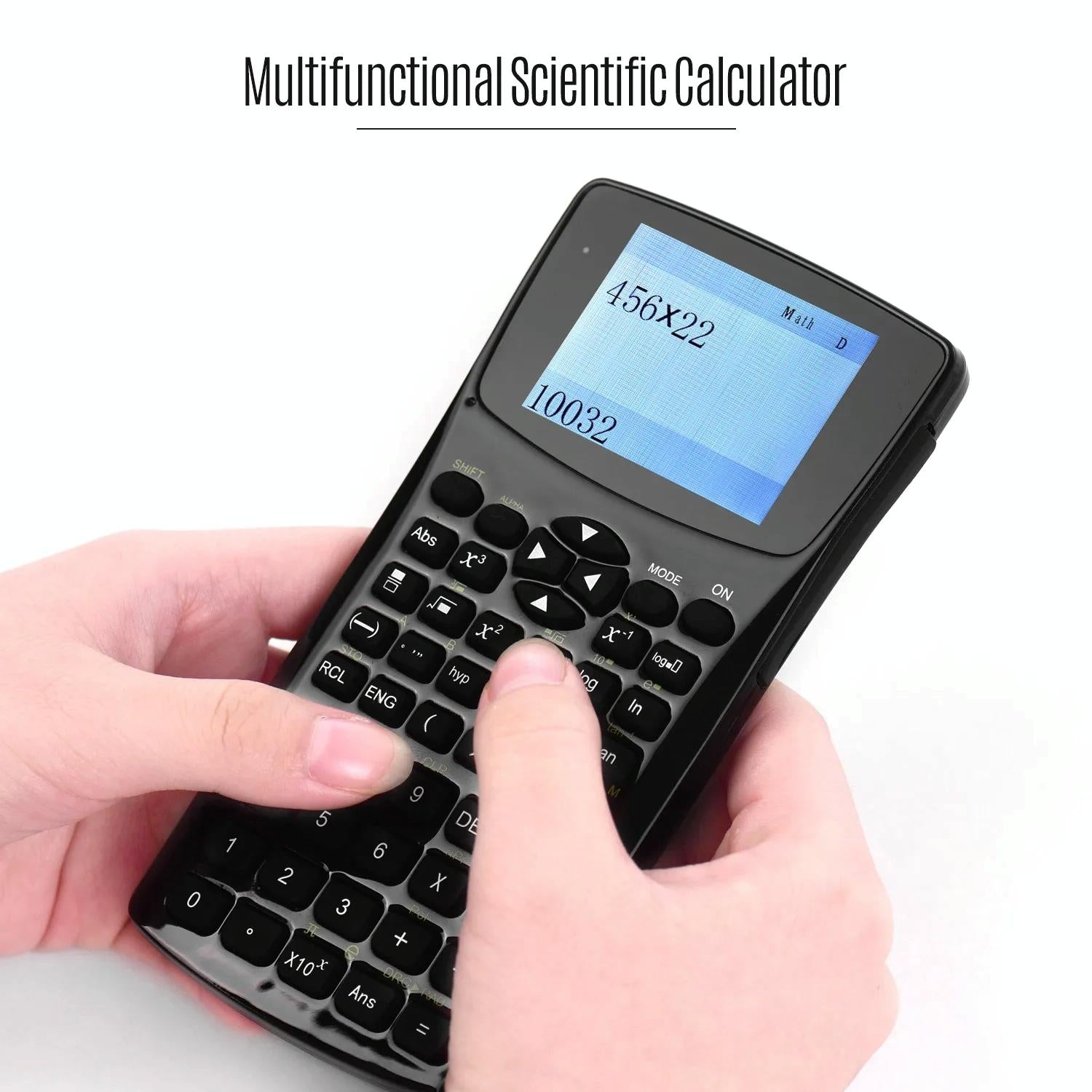 2.4 Inch Anti Peeping Scientific Calculator With Display Sound Recording Radio Music & Video 4