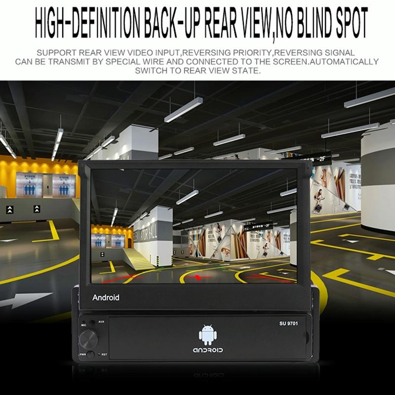 7 Inch Car Android Radio Receiver Fm / Bluetooth / Tf / Gps / Wifi 2Gb + 16Gb 3