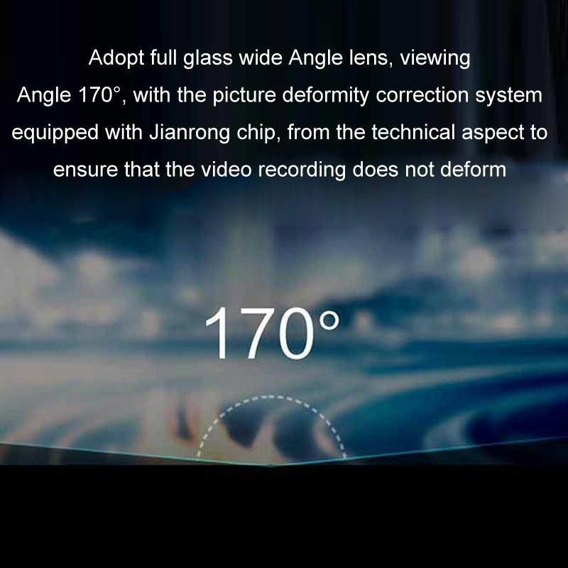 1080p Hd Multi-language Driving Recorder with 3 Lenses 4