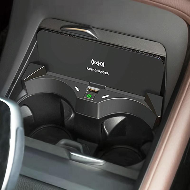 Wireless Car Charger for Bmw X1 2020-2022 - 10w Qi Quick Charge 7
