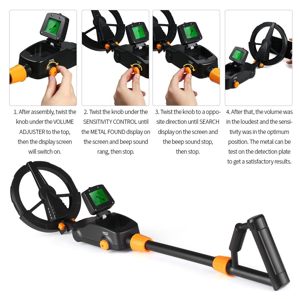 Lcd Screen Children's Metal Detector - 10cm Range 4