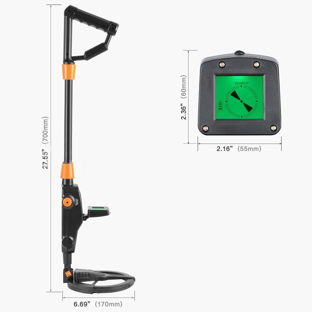 Lcd Screen Children's Metal Detector - 10cm Range 10