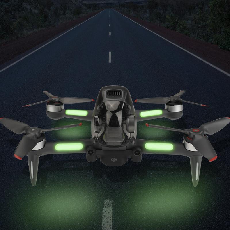 2-pack Luminous Night Flight Stickers for Dji Fpv Drone 7