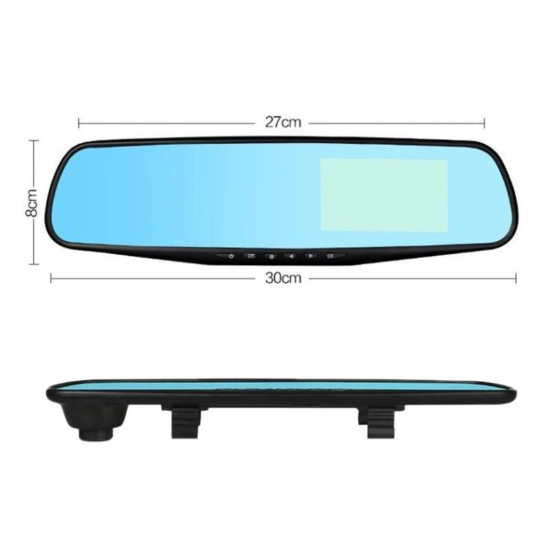 4.3 Dual-lens Hd Night Vision Driving Recorder with Parking Monitoring and Motion Detection - Vs6 Car 3