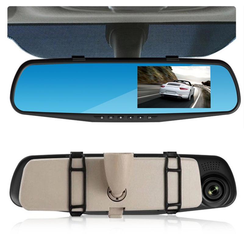 4.3 Dual-lens Hd Night Vision Driving Recorder with Parking Monitoring and Motion Detection - Vs6 Car 6