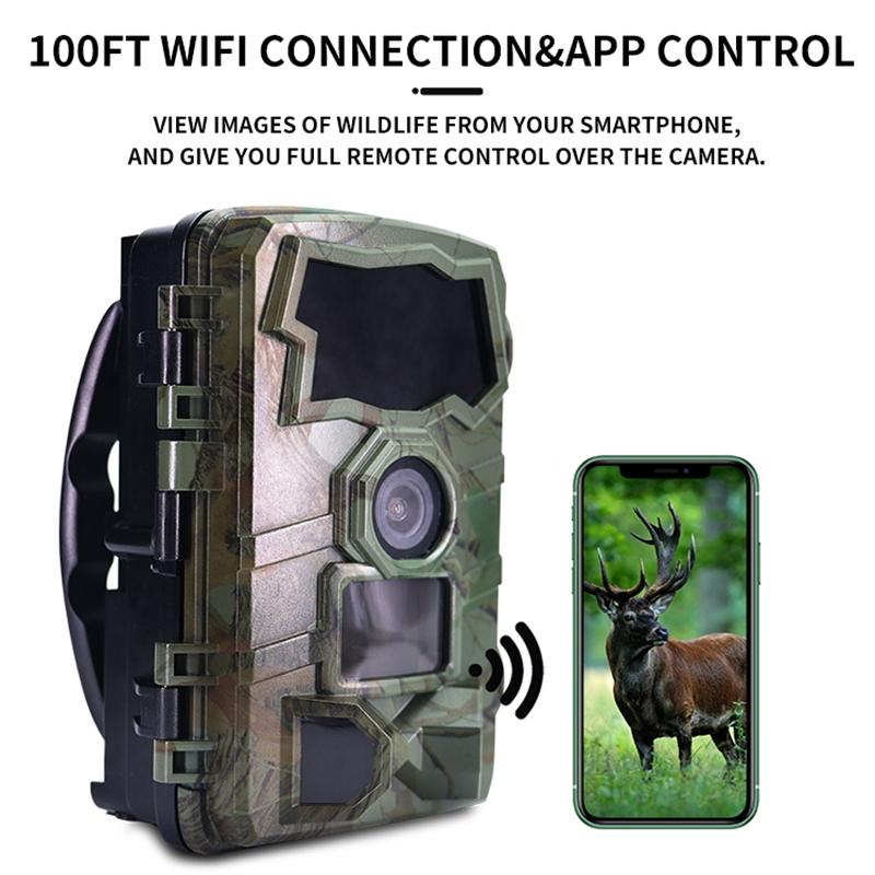 4K Wifi Hunting Trail Camera With 2.4 Tft Screen 6