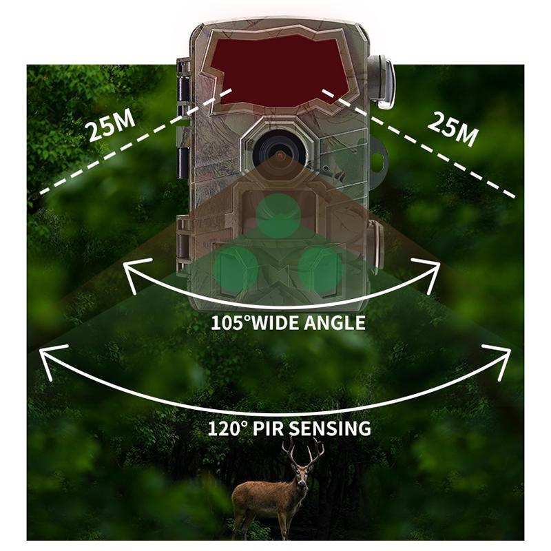 4K Wifi Hunting Trail Camera With 2.4 Tft Screen 7