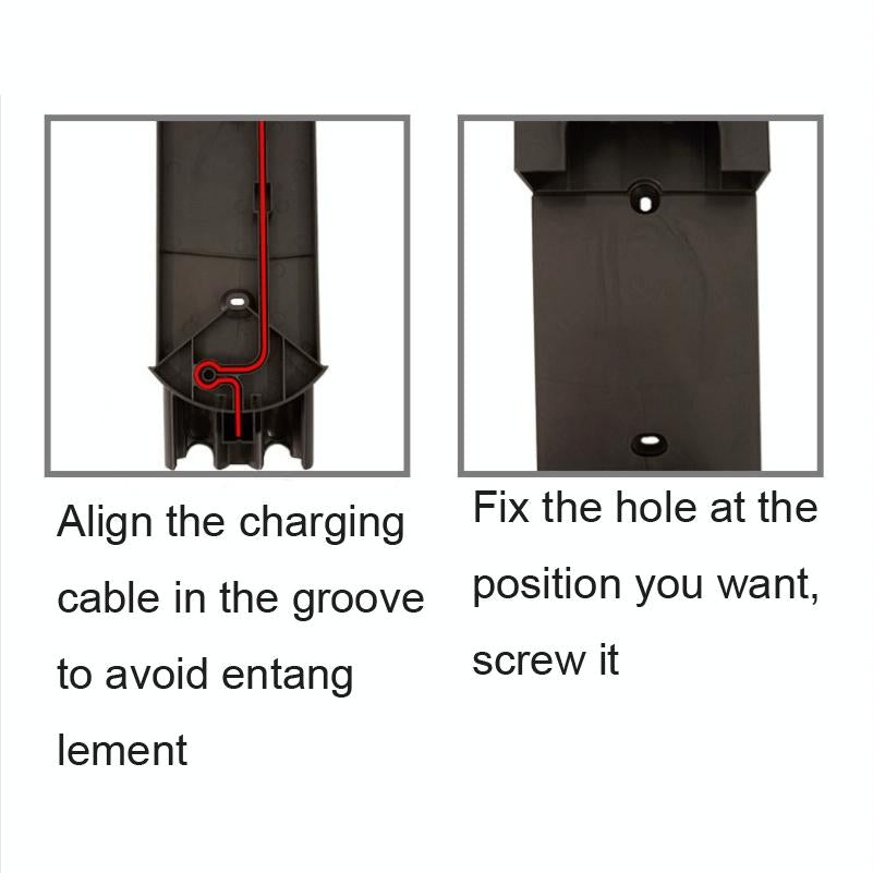 Wall-mounted Charging Stand for Dyson V7 V8 Vacuum Cleaners 5