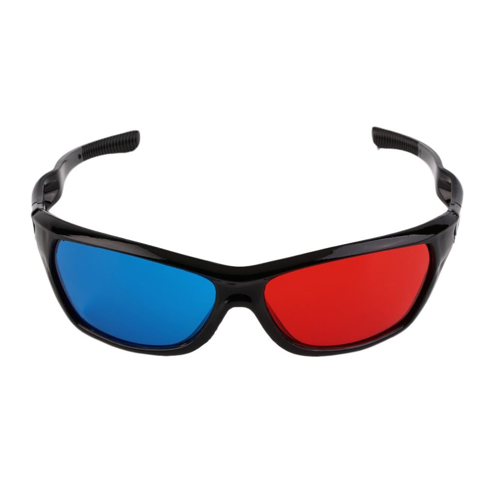 2-pack 3d Glasses for Movies & Games - Plastic 3