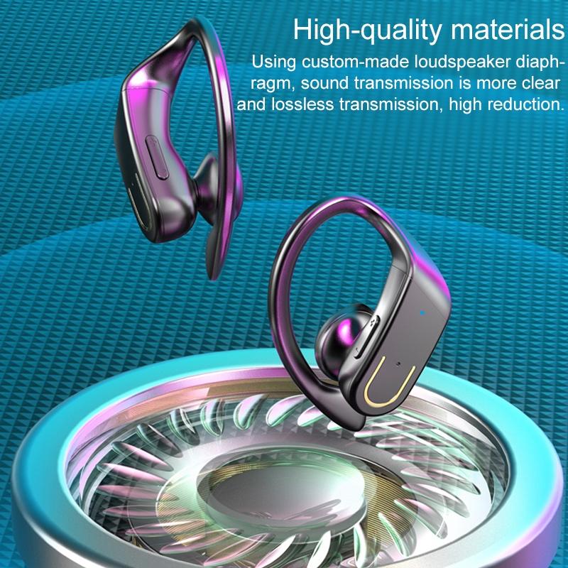 Wireless Bluetooth Earphones with Magnetic Charging Case & Digital Display 12
