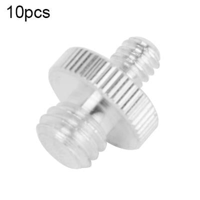 10 Stainless Steel Screws For Tripod Heads - 1 / 4 To 3 / 8 - Silver 3