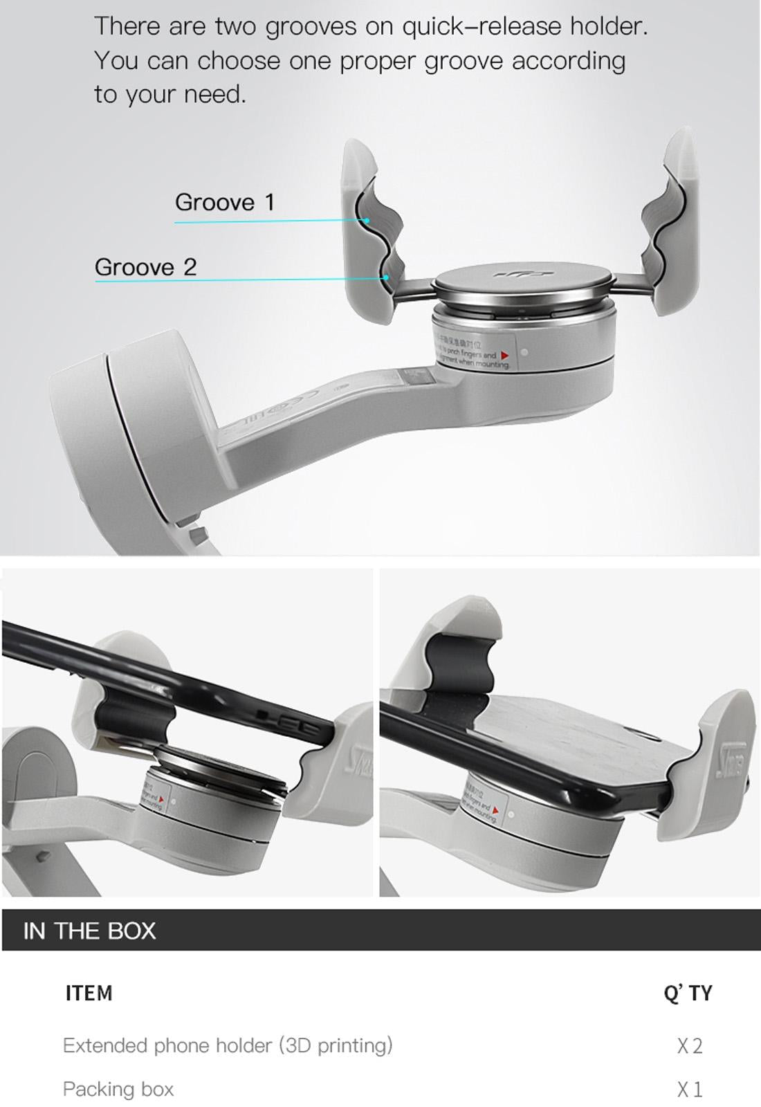 Quick Release Magnetic Buckle for Dji Om4 Gimbal 4