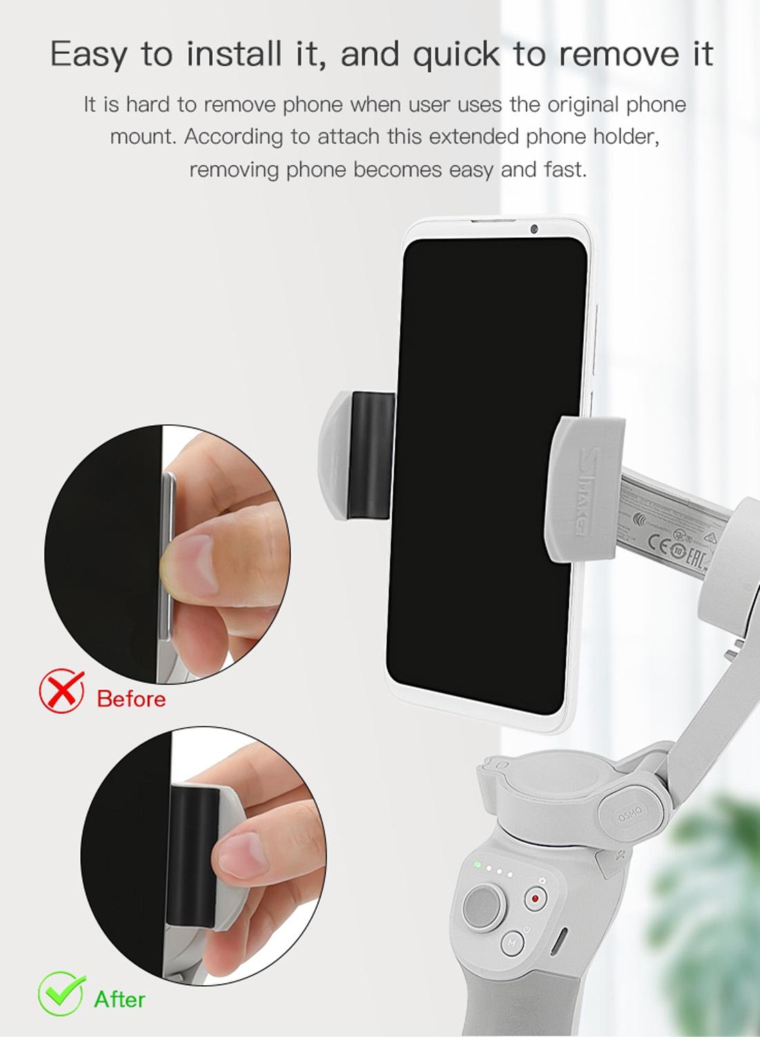 Quick Release Magnetic Buckle for Dji Om4 Gimbal 7