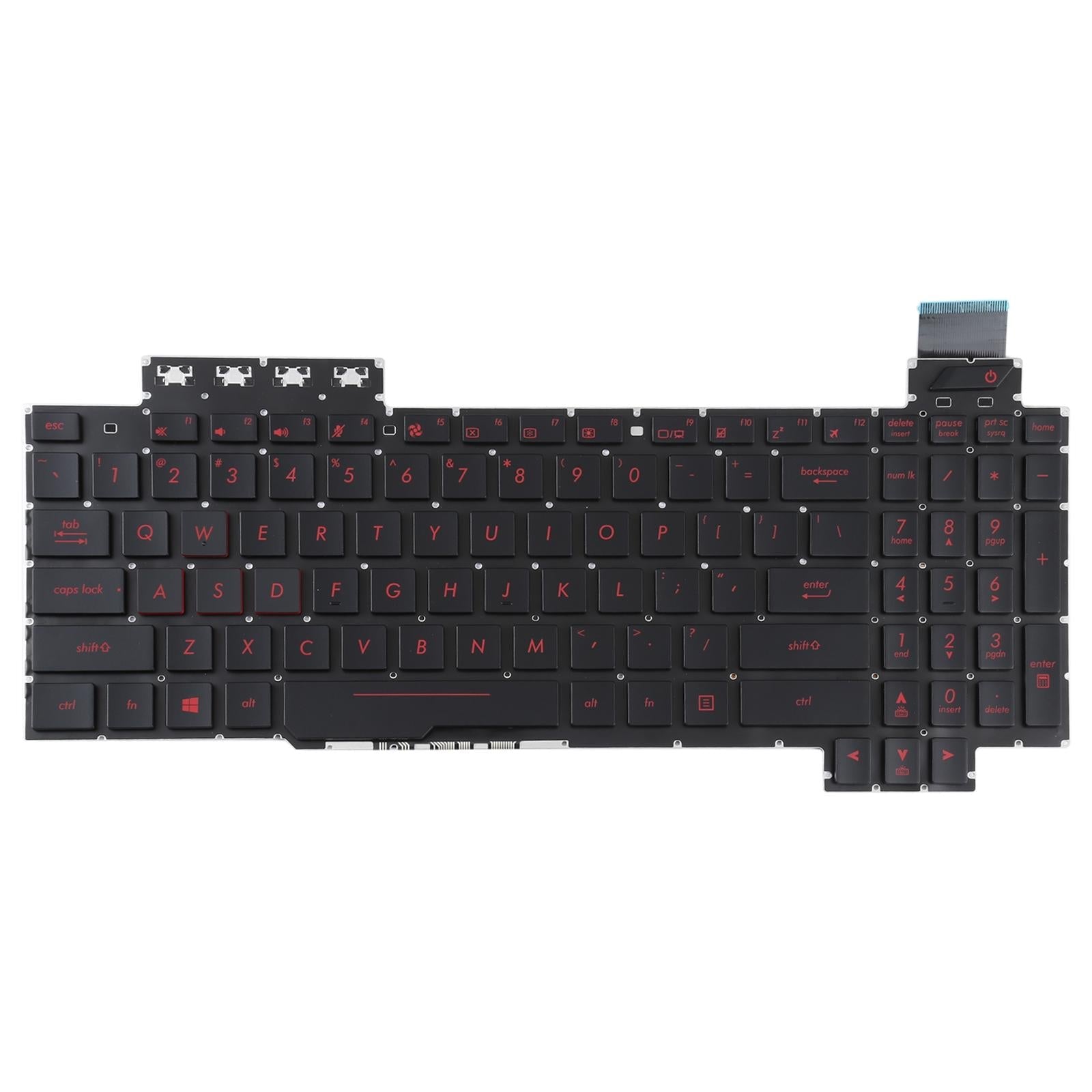 Us Version Backlit Keyboard for Asus Rog Fx503 Series 3
