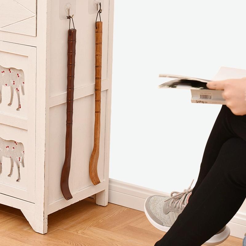 Long Handle Wooden Back Scratcher Small Hand Style 7