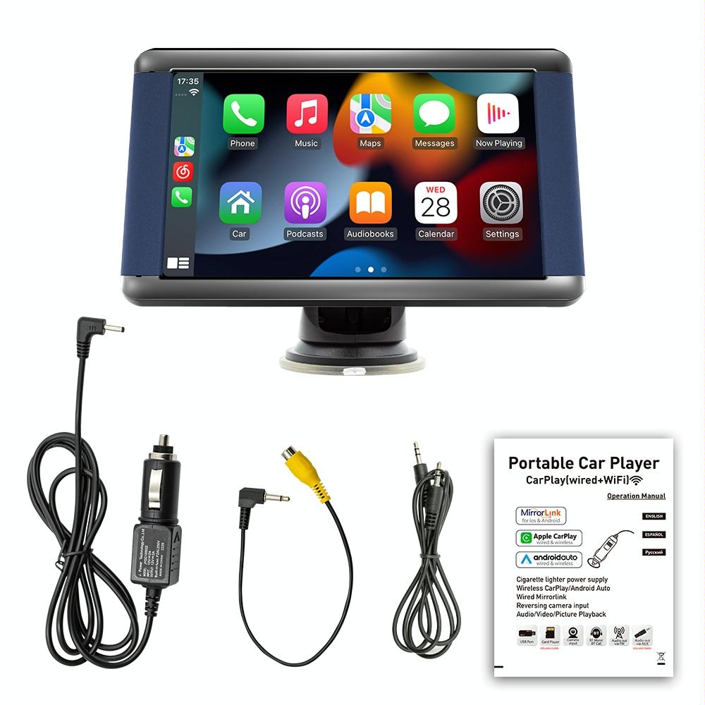 7 Inch Car Mp5 Player With Carplay & Tablet Monitor 11