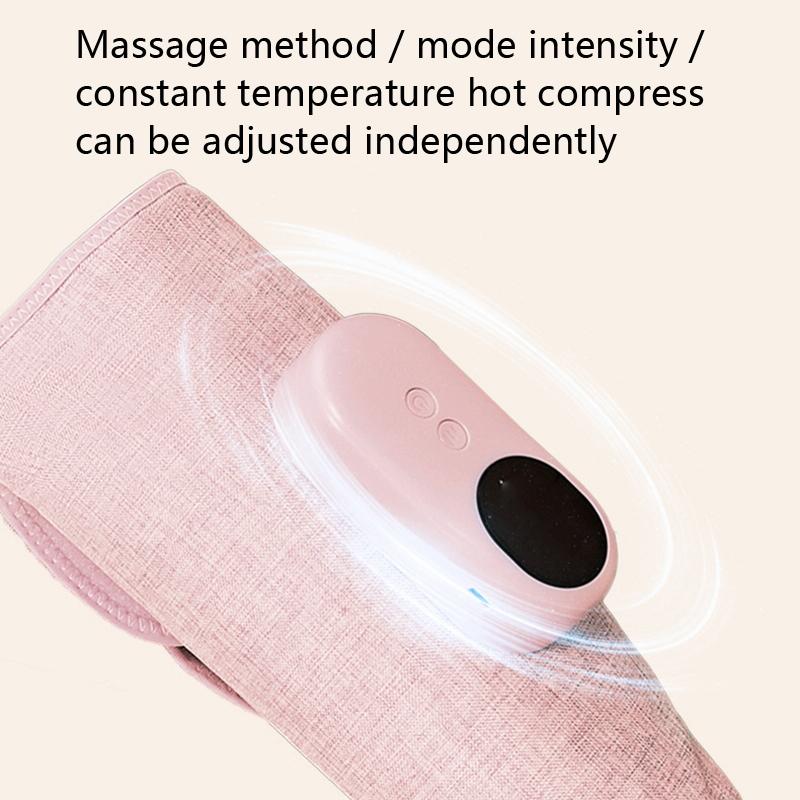 Wireless Leg Massager Gray Double Hot Compress + Air Pressure + Vibration 4