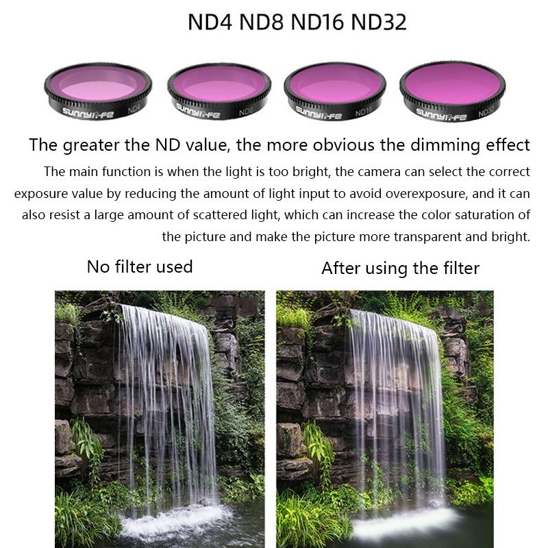 4-in-1 Nd Filters for Insta360 Go 2 Sports Camera 4