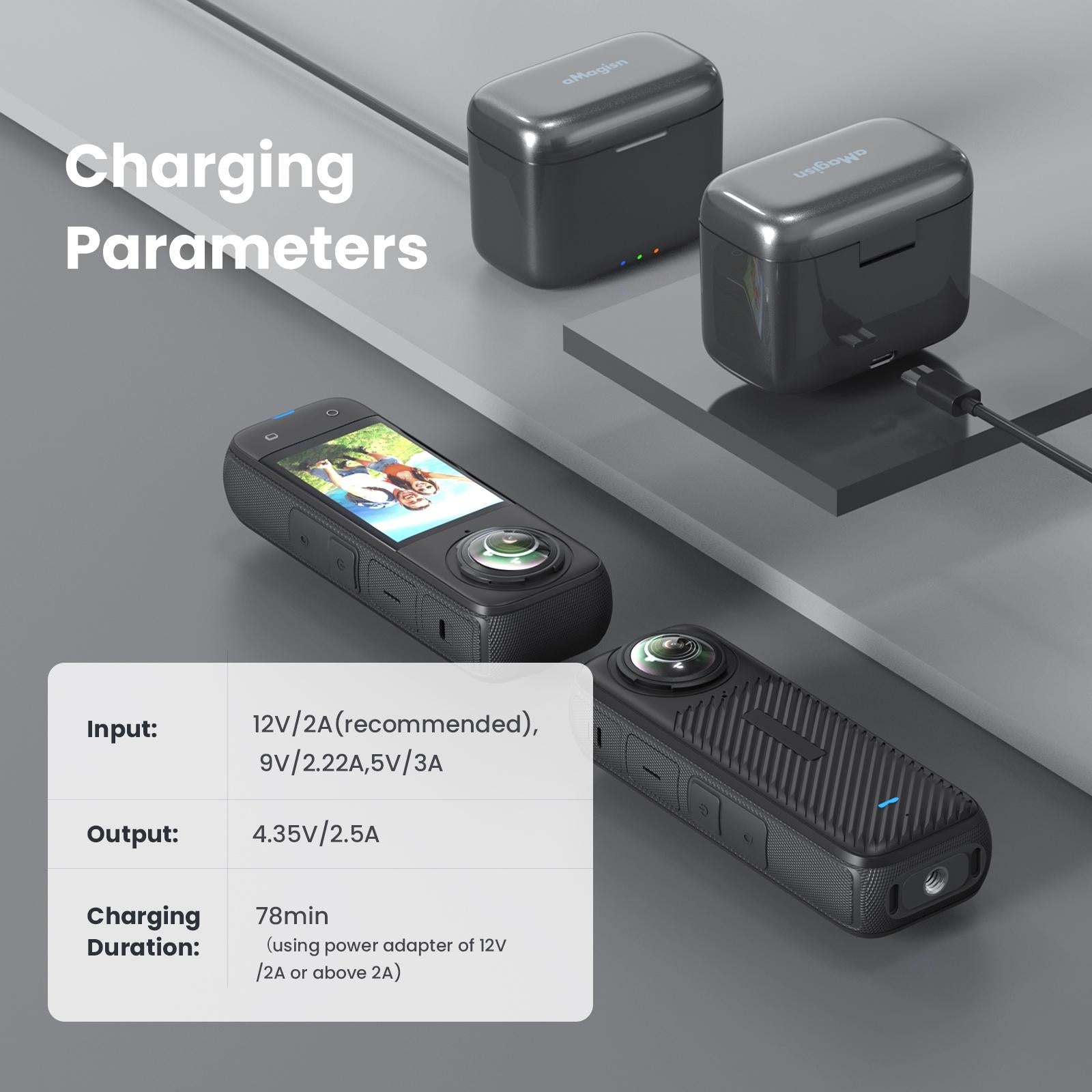 Fast Charge Battery Box for Sports Camera Accessories 5