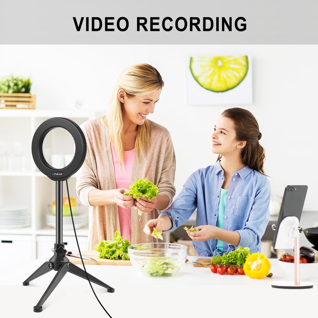 Adjustable Desktop Tripod Selfie Stick Holder - Compact 5