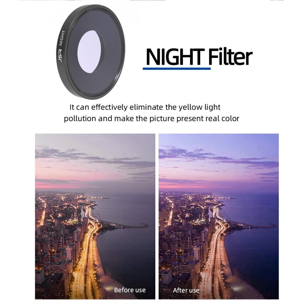 Universal 3-in-1 Lens Filter for Dji Action Camera 5