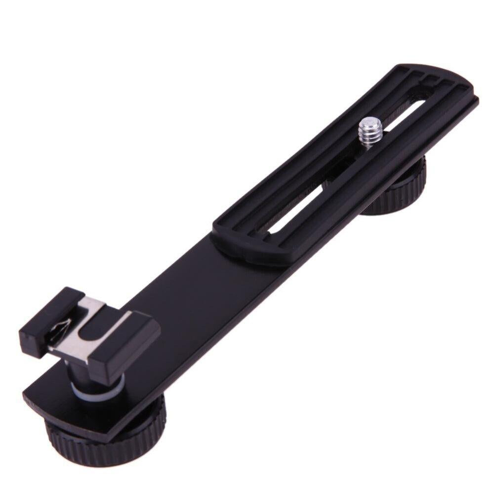 Black Metal Flash Bracket For Dslr Cameras 3