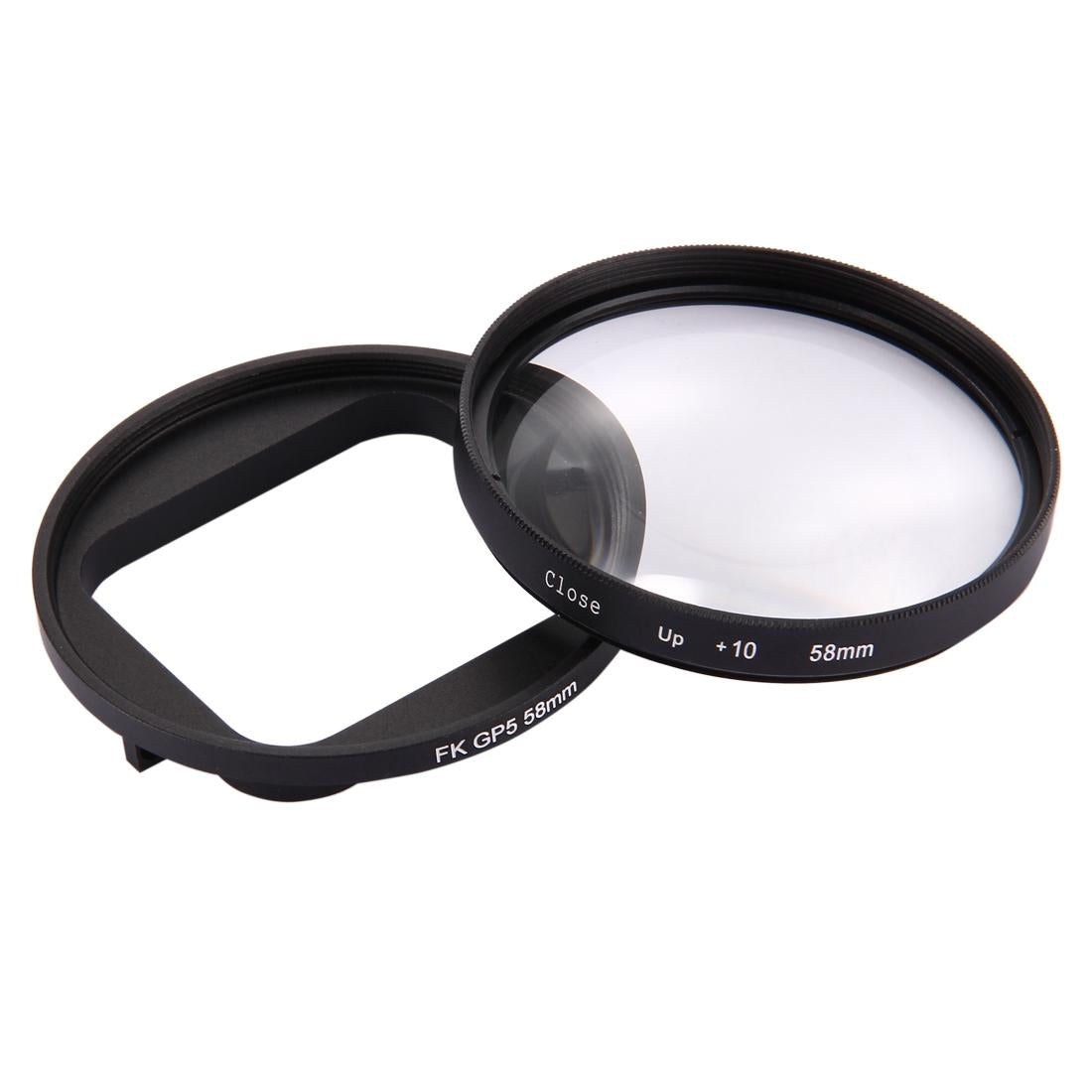 10x Close Up Lens Filter for Gopro Hero7 / 6 / 5 - 58mm Dual Function 6