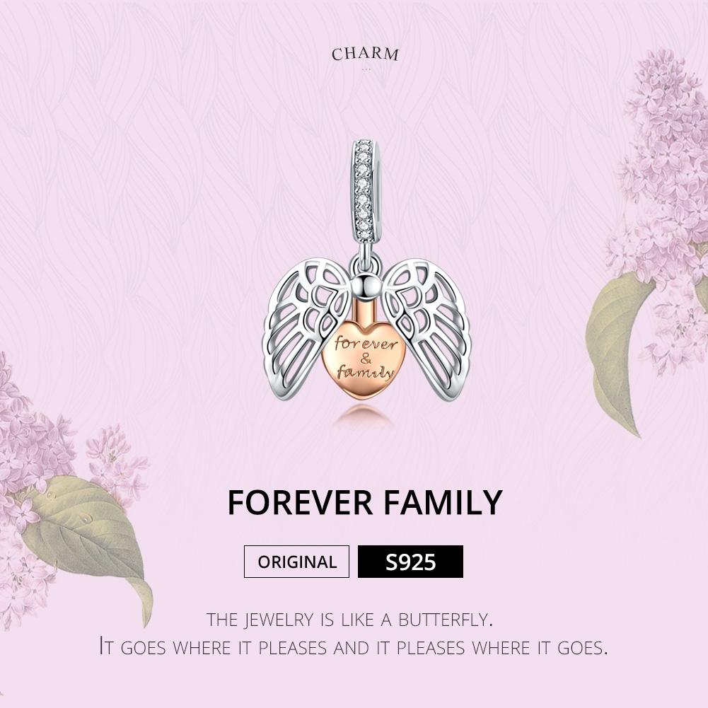 925 Sterling Silver Forever Home Charm For Diy Bracelets 5