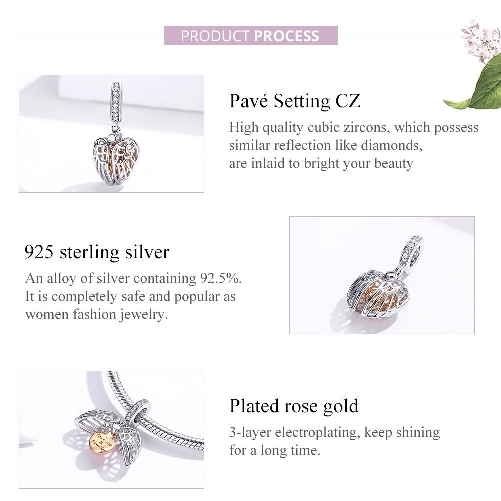 925 Sterling Silver Forever Home Charm For Diy Bracelets 6