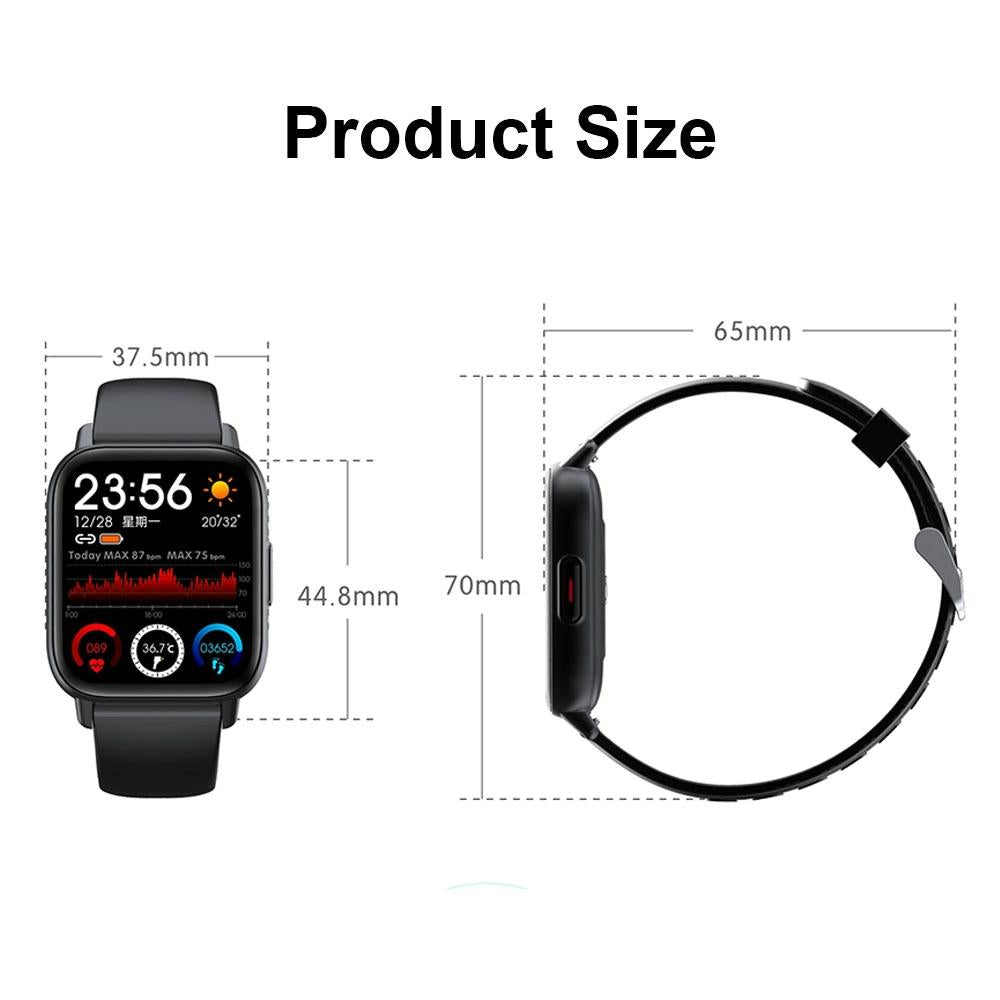 1.69 Inch Waterproof Smart Watch With Health Monitoring & Body Temperature Detection 4