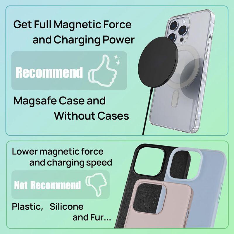 15W Magsafe Wireless Charger For Iphone / Airpods Pro 9